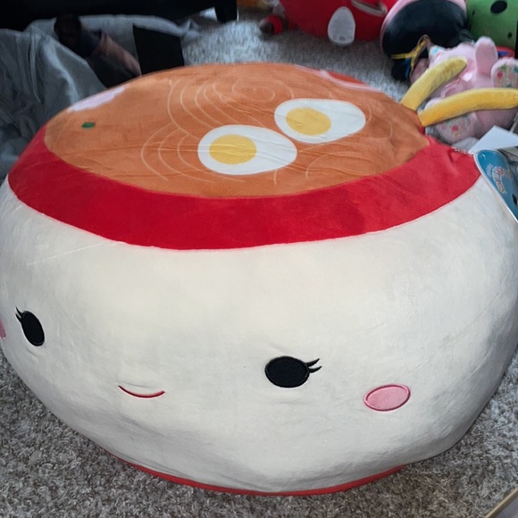 HUGE squishmallows RAISY THE RAMEN noodle - Picture 2 of 6